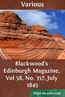 Blackwood's Edinburgh Magazine, Vol 58, No. 357, July 1845
