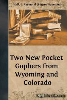 Two New Pocket Gophers from Wyoming and Colorado