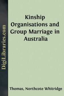 Kinship Organisations and Group Marriage in Australia