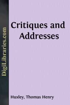 Critiques and Addresses