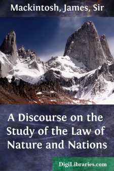 A Discourse on the Study of the Law of Nature and Nations