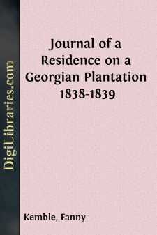 Journal of a Residence on a Georgian Plantation
1838-1839