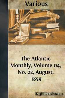 The Atlantic Monthly, Volume 04, No. 22, August, 1859