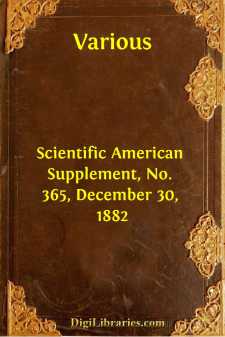 Scientific American Supplement, No. 365, December 30, 1882