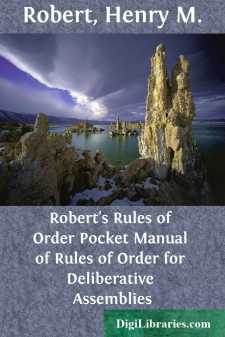 Robert's Rules of Order
Pocket Manual of Rules of Order for...