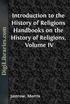 Introduction to the History of Religions
Handbooks on the History of Religions, Volume IV