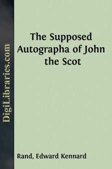 The Supposed Autographa of John the Scot