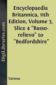 Encyclopaedia Britannica, 11th Edition, Volume 3, Slice 4...