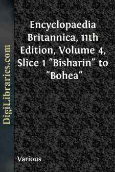 Encyclopaedia Britannica, 11th Edition, Volume 4, Slice 1...