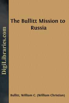 The Bullitt Mission to Russia