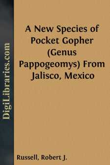 A New Species of Pocket Gopher (Genus Pappogeomys) From Jalisco,...