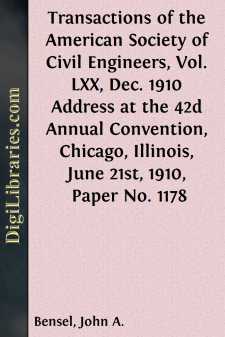 Transactions of the American Society of Civil Engineers, Vol....