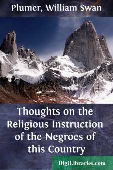 Thoughts on the Religious Instruction of the Negroes of this Country