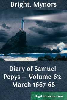 Diary of Samuel Pepys - Volume 63: March 1667-68