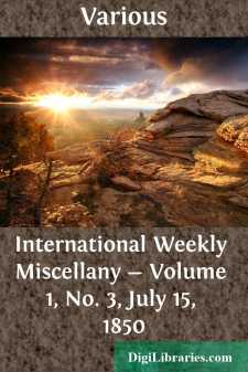 International Weekly Miscellany - Volume 1, No. 3, July 15, 1850