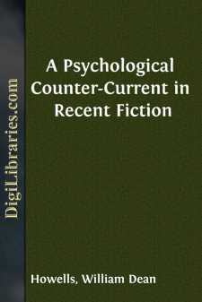 A Psychological Counter-Current in Recent Fiction