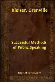 Successful Methods of Public Speaking