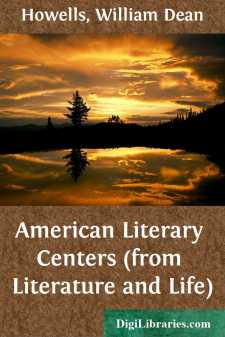 American Literary Centers (from Literature and Life)