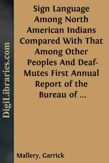 Sign Language Among North American Indians Compared With That...
