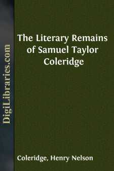 The Literary Remains of Samuel Taylor Coleridge