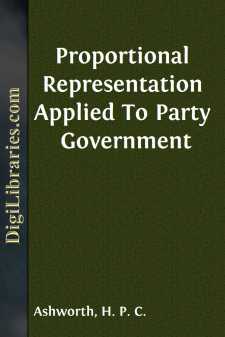 Proportional Representation Applied To Party Government