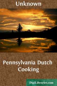Pennsylvania Dutch Cooking