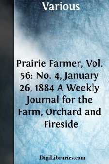Prairie Farmer, Vol. 56: No. 4, January 26, 1884
A Weekly...