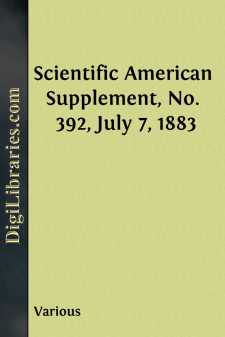 Scientific American Supplement, No. 392, July 7, 1883