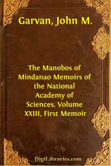 The Manobos of Mindanao
Memoirs of the National Academy of...