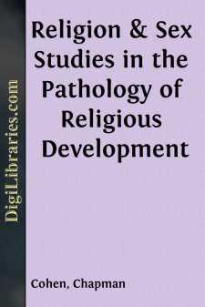 Religion & Sex
Studies in the Pathology of Religious Development