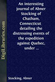 An interesting journal of Abner Stocking of Chatham, Connecticut...