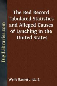 The Red Record
Tabulated Statistics and Alleged Causes of...