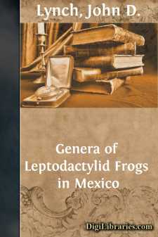 Genera of Leptodactylid Frogs in Mexico