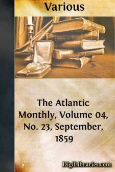 The Atlantic Monthly, Volume 04, No. 23, September, 1859