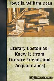Literary Boston as I Knew It (from Literary Friends and Acquaintance)