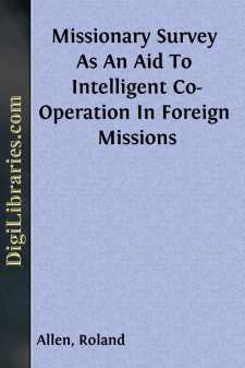 Missionary Survey As An Aid To Intelligent Co-Operation In...