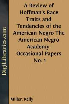 A Review of Hoffman's Race Traits and Tendencies of the American...