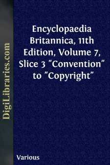 Encyclopaedia Britannica, 11th Edition, Volume 7, Slice 3...