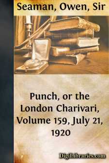 Punch, or the London Charivari, Volume 159, July 21, 1920
