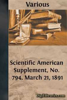 Scientific American Supplement, No. 794, March 21, 1891