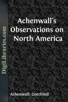Achenwall's Observations on North America