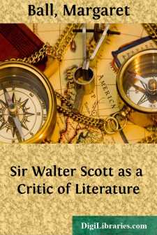 Sir Walter Scott as a Critic of Literature