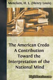 The American Credo
A Contribution Toward the Interpretation of...