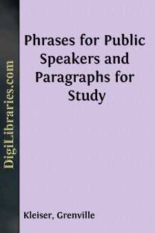 Phrases for Public Speakers and Paragraphs for Study