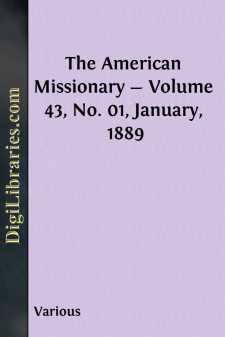 The American Missionary - Volume 43, No. 01, January, 1889