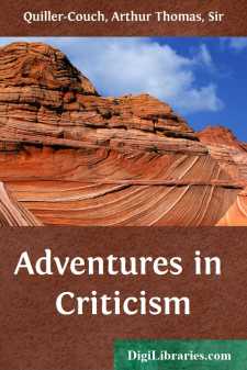 Adventures in Criticism