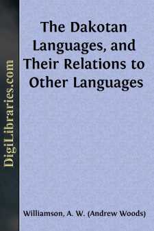 The Dakotan Languages, and Their Relations to Other Languages