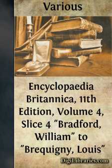 Encyclopaedia Britannica, 11th Edition, Volume 4, Slice 4...