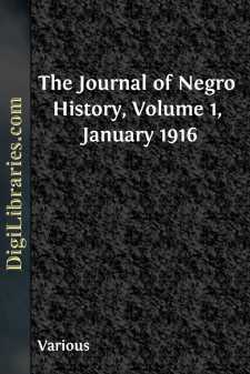 The Journal of Negro History, Volume 1, January 1916
