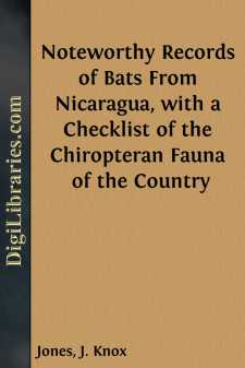 Noteworthy Records of Bats From Nicaragua, with a Checklist of the Chiropteran Fauna of the Country